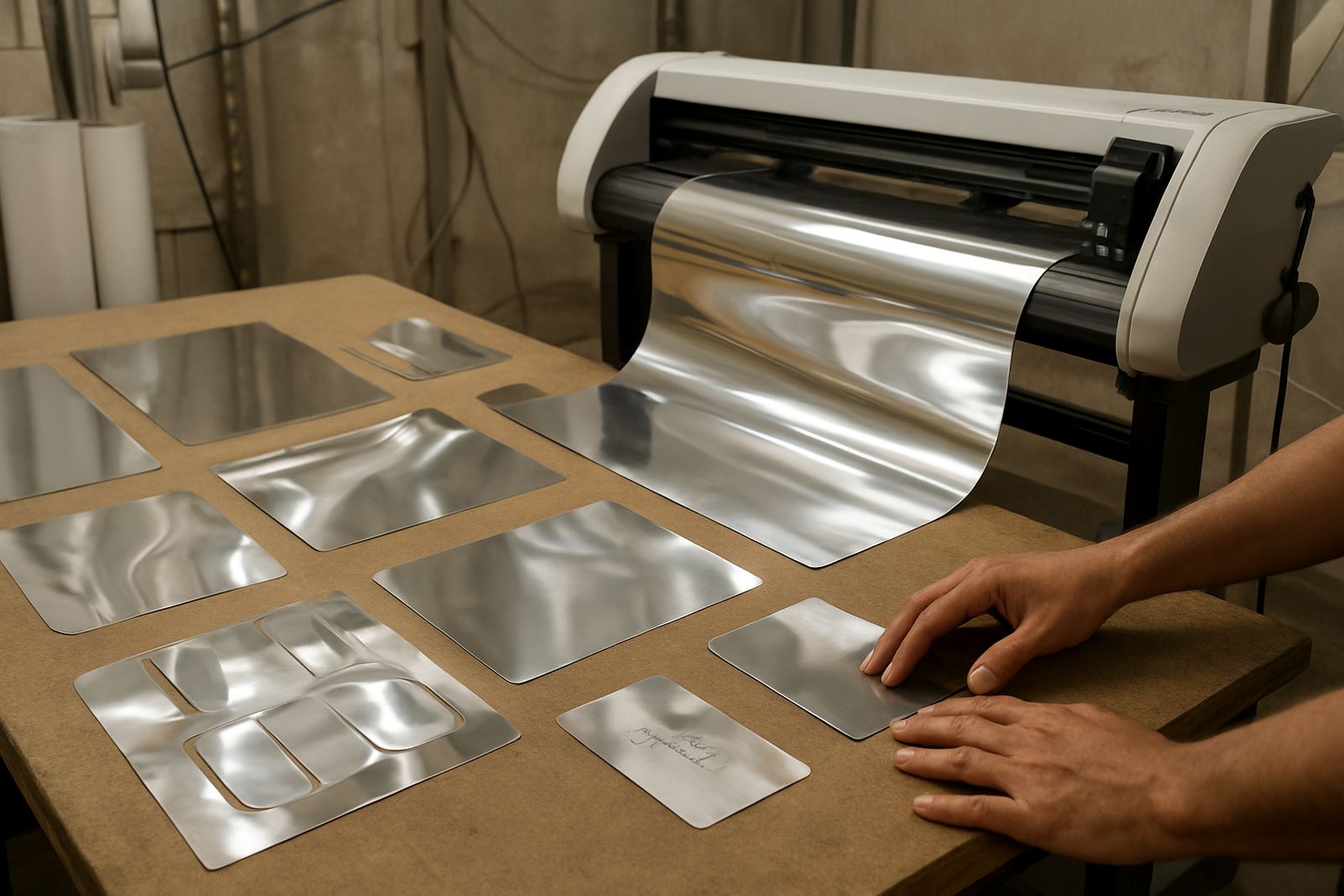 Reflective Film Cutting