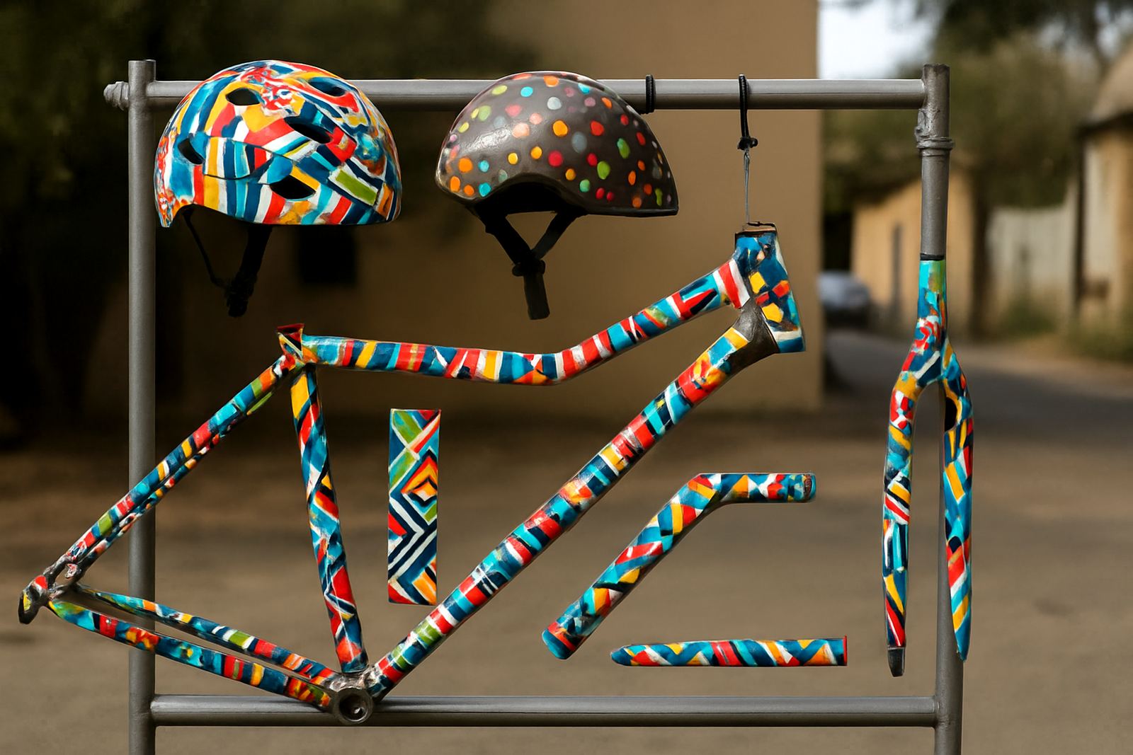Helmet Bike Graphics